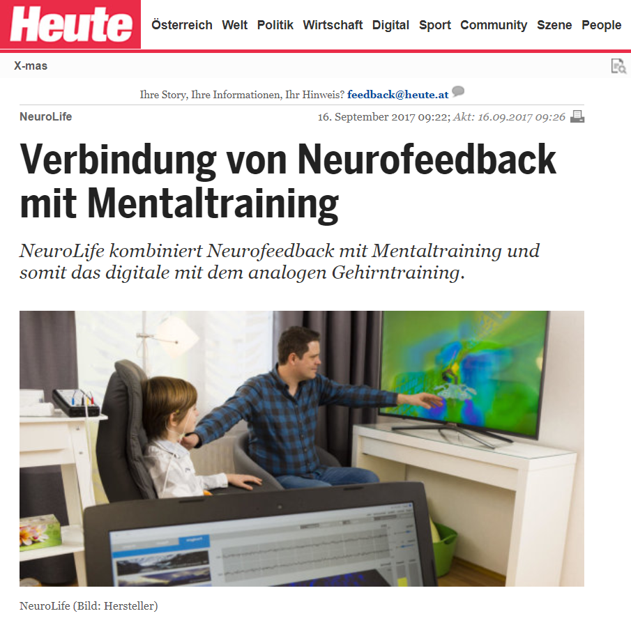 Suche nach dem kreativsten Startup - NeuroLife