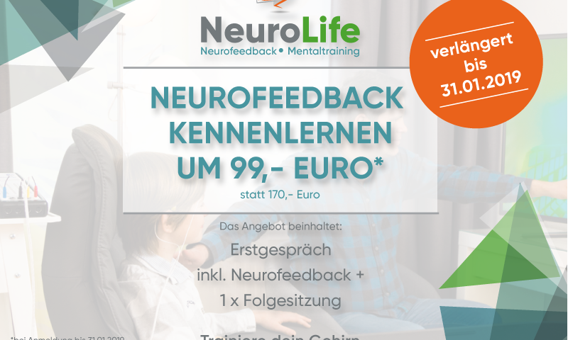 Neurofeedback Kennenlern Angebot verlaengert bis 31.01.2019